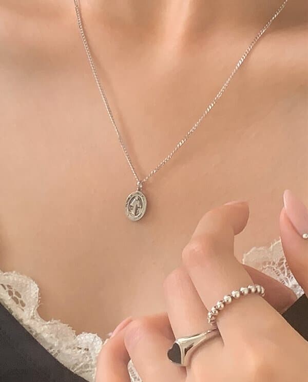 써지컬스틸 Angel necklace N 61