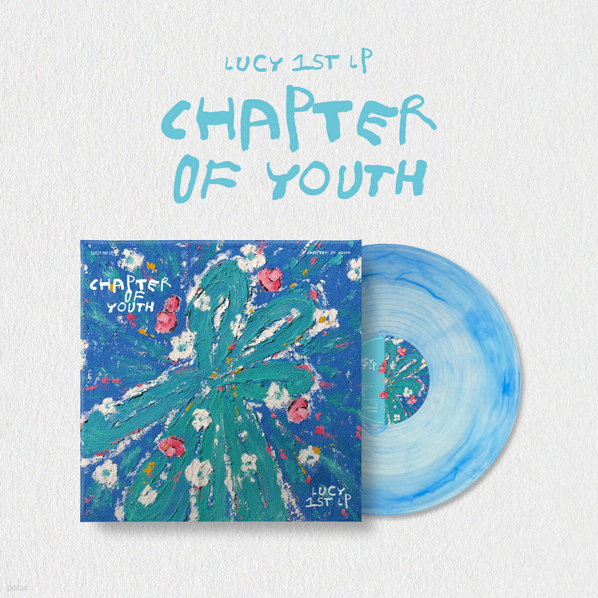 루시 - Chapter Of Youth [컬러 LP] / 비닐랩핑된 미개봉 새상품/바이닐 박스 케이스의 찍힘이나 눌림이 전혀 없는 완벽한 새상품/개봉 후 반품불가