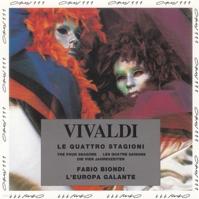 Vivaldi : 사계 (Le Quattro Stagioni) - 비온디 (Fabio Biondi) (France 발매)
