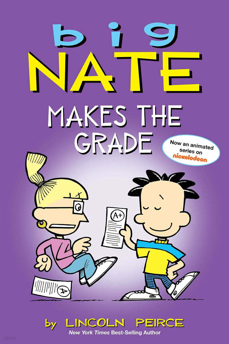 [중고샵] Big Nate #4 : Big Nate Makes the Grade (Color Edition) - 예스24