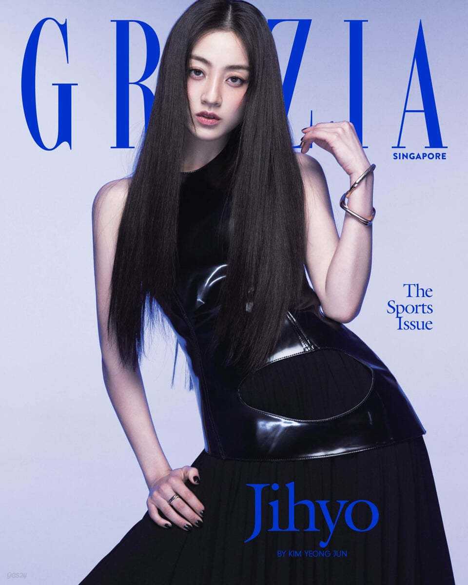 [B형] GRAZIA 그라지아 싱가포르 2024년 6월-7월 : 트와이스 지효 커버