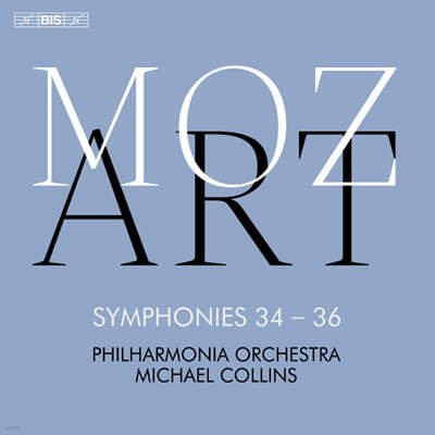 Michael Collins 모차르트: 교향곡 34~36번 (Mozart: Symphony Nos.34 ~ 36)