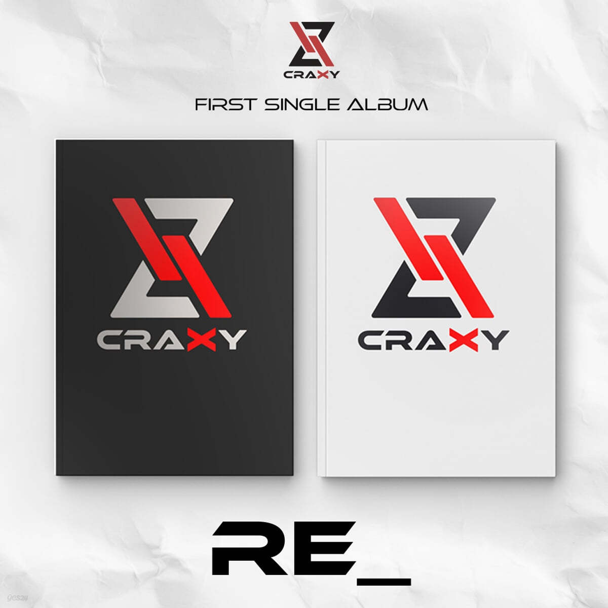 크랙시 (CRAXY) - 싱글앨범 1집 : RE_ [2종 중 1종 랜덤발송]