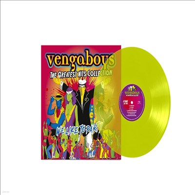 Vengaboys — We Like To Party: The Greatest Hits Collection 앨범 커버