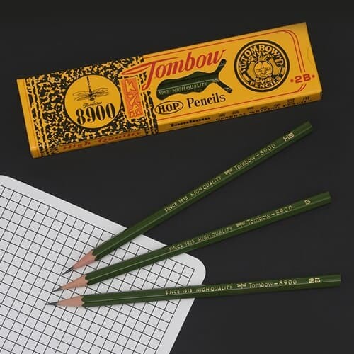 [톰보] 빈티지 8900 연필 전문가용 HB B 2B 12자루