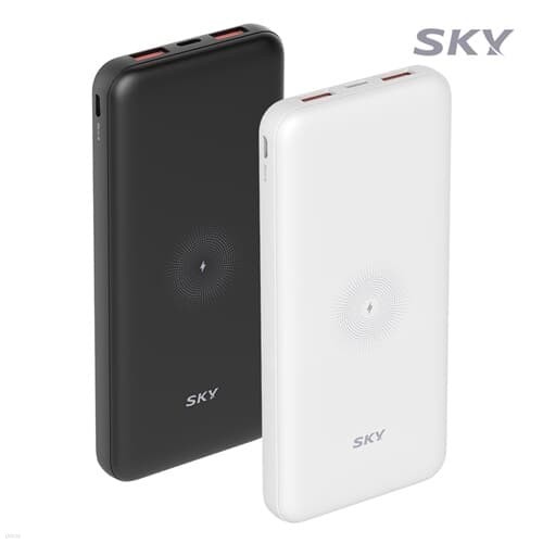 [37Wh 기내반입 가능] 스카이 필 고속 무선 보조배터리 10000mAh + 흡착판 WX10PD