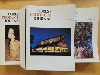 [세트] FOREST PRODUCTS JOURNAL (1986년~1990년, 28권)ㅡ> 자세한 내용은 상품설명 필독!