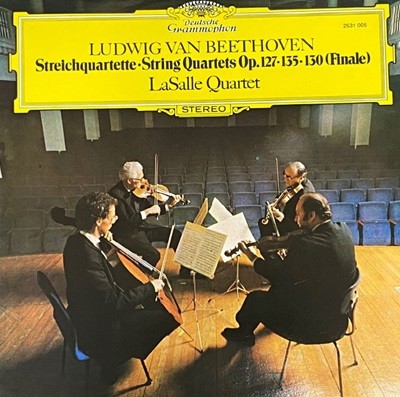 [LP] 라샬 콰르텟 - LaSalle-Quartett - Beethoven String Quartets Op.127,135,130 LP [성음-라이센스반]