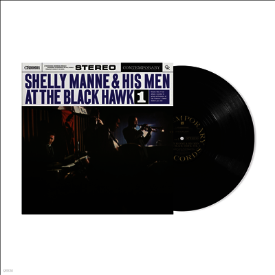 Shelly Manne & His Men — At The Black Hawk, Vol. 1 (Contemporary Records Acoustic Sounds Series) 앨범 커버