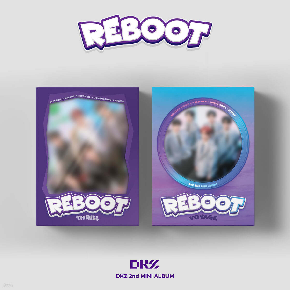 DKZ (디케이지) - 미니앨범 2집 : REBOOT [2종 SET]