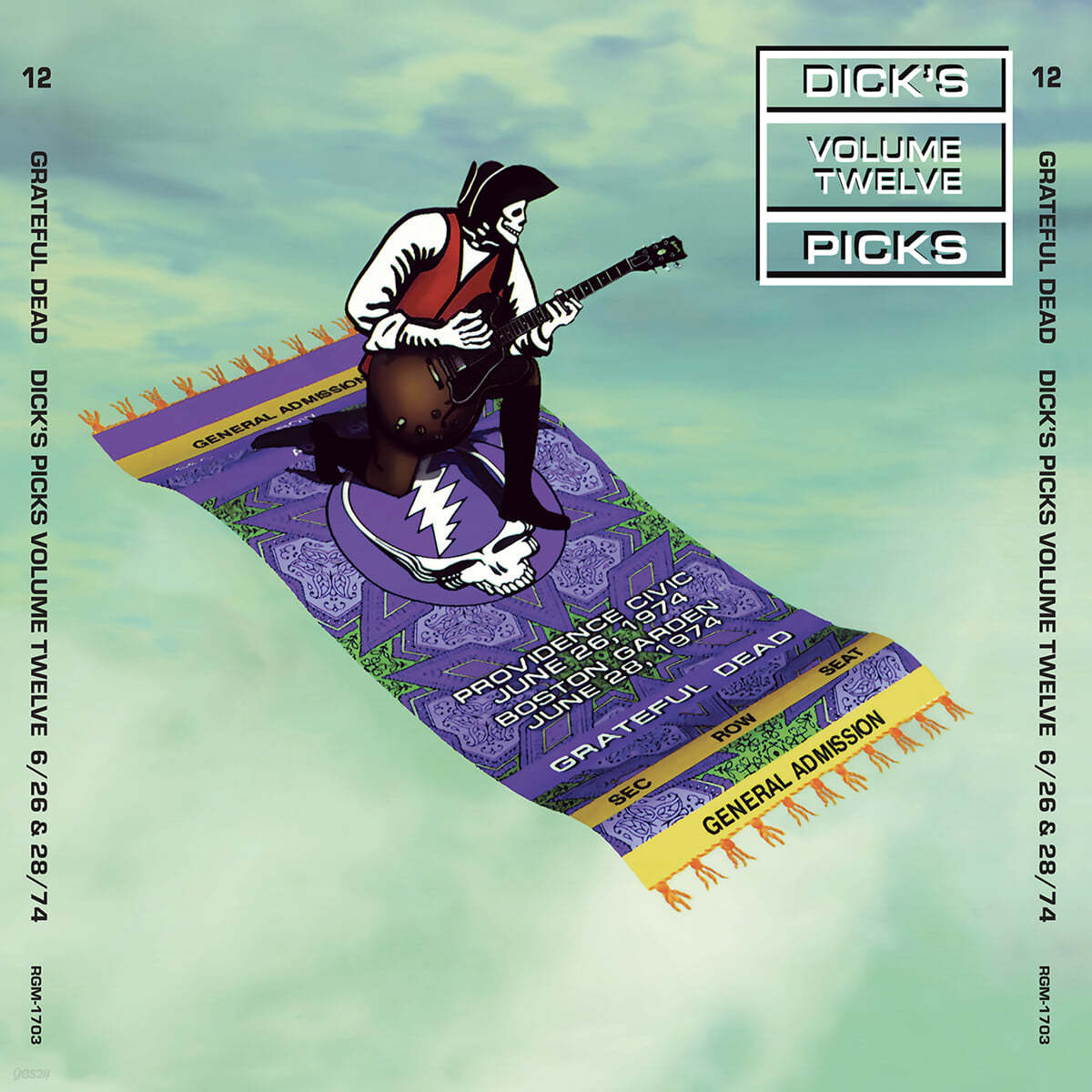 Grateful Dead (그레이트풀 데드) - Dick’s Picks Vol. 12—Providence Civic Center 6/26/74 & Boston Garden 6/28/74 [6LP]