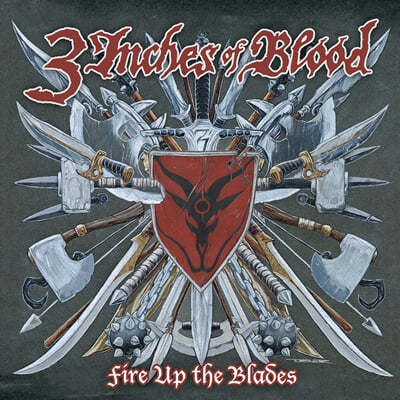 3 Inches of Blood (3ġ  ) - Fire Up the Blades [÷ 2LP]