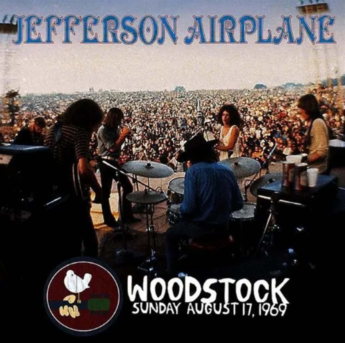 Jefferson Airplane (제퍼슨 에어플레인) - Woodstock Sunday August 17, 1969 [블루 컬러 3LP]