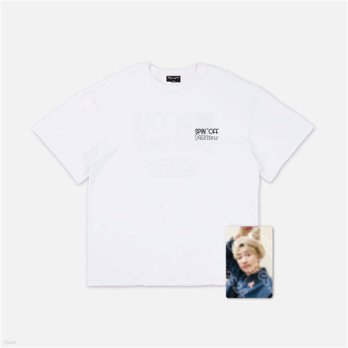 2024 SUPER JUNIOR [SUPER SHOW SPIN-OFF : Halftime] T-SHIRT + PHOTO CARD SET [예성 ver.]