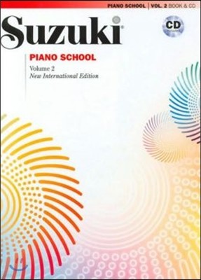The Suzuki Piano School 2 + CD New International Ed.