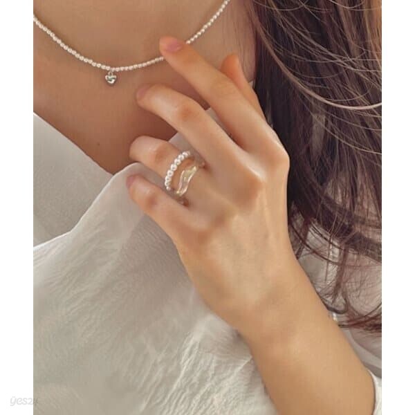 breezy pearl ring set