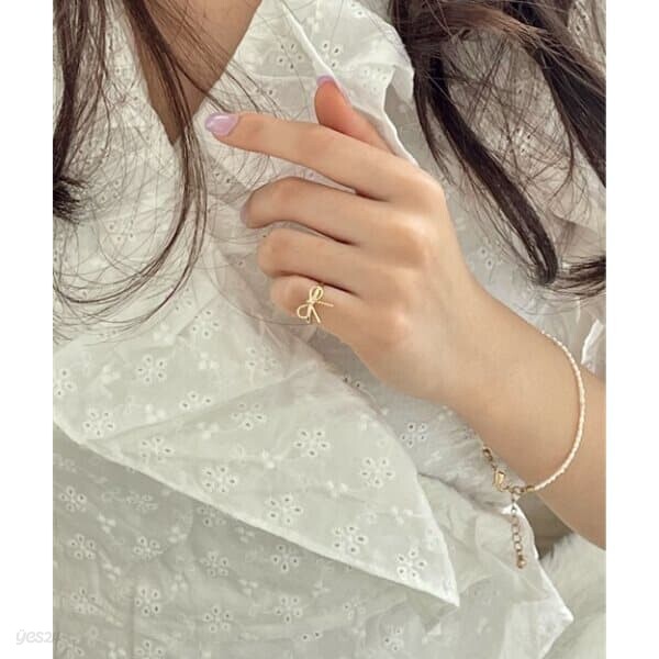 ribbon knot babyring