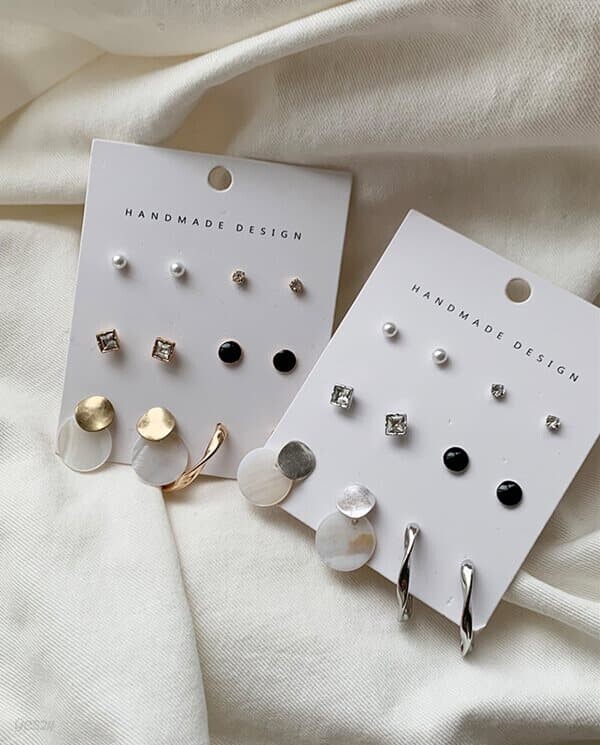 Caustic cuff earrings E 100