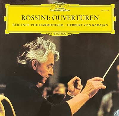 [LP] 카라얀 - Karajan - Rossini Ouverturen LP [독일반]