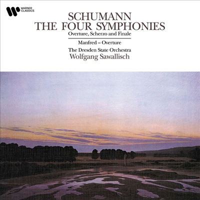 Wolfgang Sawallisch — 슈만 : 교향곡 전곡 (Schumann: The Four Symphonies) - Wolfgang Sawallisch 앨범 커버