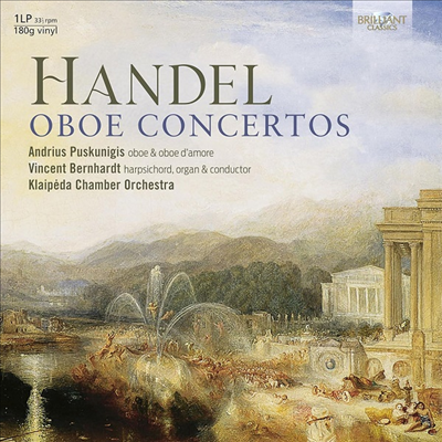Andrius Puskunigis — 헨델: 오보에 협주곡 (Handel: Oboe Concertos) - Andrius Puskunigis 앨범 커버