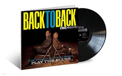 Duke Ellington & Johnny Hodges — Back To Back (Duke Ellington And Johnny Hodges Play The Blues) 앨범 커버