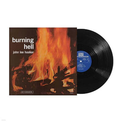 John Lee Hooker — Burning Hell 앨범 커버