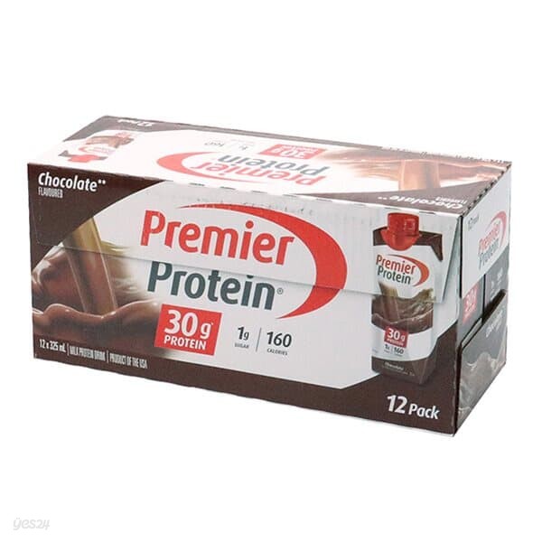 프리미어 프로틴 초콜릿맛 단백질 음료 325ml x 12팩