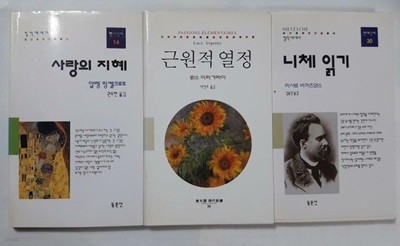 근원적 열정 + 니체 읽기 + 사랑의 지혜 /(세권/동문선현대신서/하단참조)