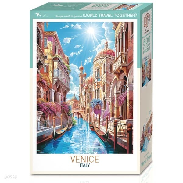 풍경 세계 여행 직소퍼즐 500피스 이탈리아 베니스