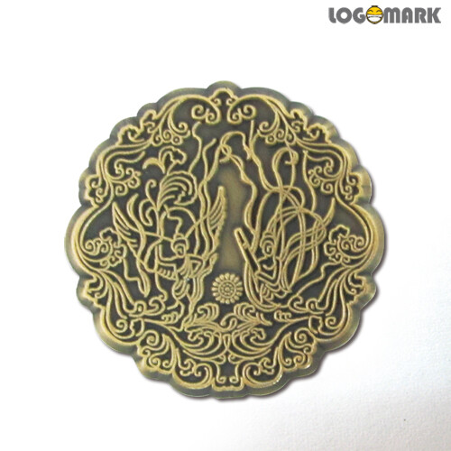 불전사물 자석뺏지 메모홀더 - 운판