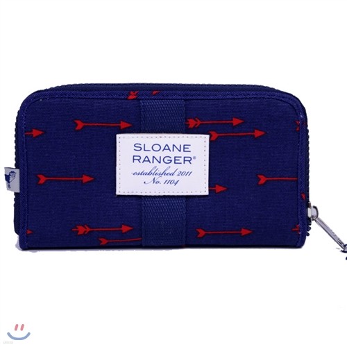[Sloane Ranger] Zip Wallet  - English Arrow