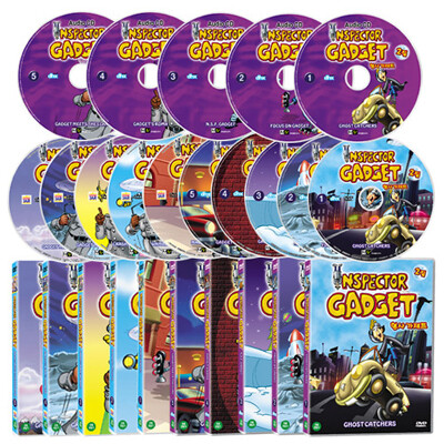  [Summer Sale 60% +  피터팬 10종 DVD증정]형사 가제트 1+2집 INSPECTOR GADGET 15종세트