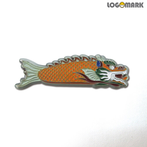 불전사물 자석 뺏지 메모홀더 -목어