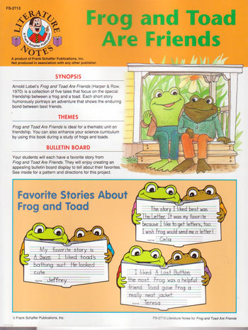 Frog And Toad Are Friends