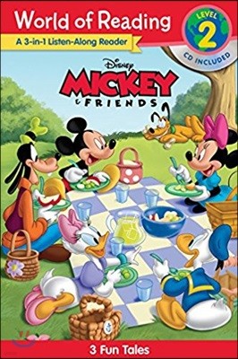 World of Reading : Mickey & Friends : A 3-in-1 Listen Along Reade