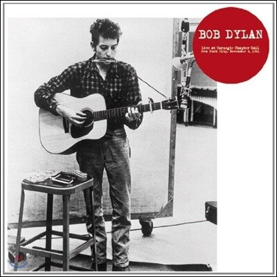 Bob Dylan — Live At Carnegie Chapter Hall 1961 앨범 커버