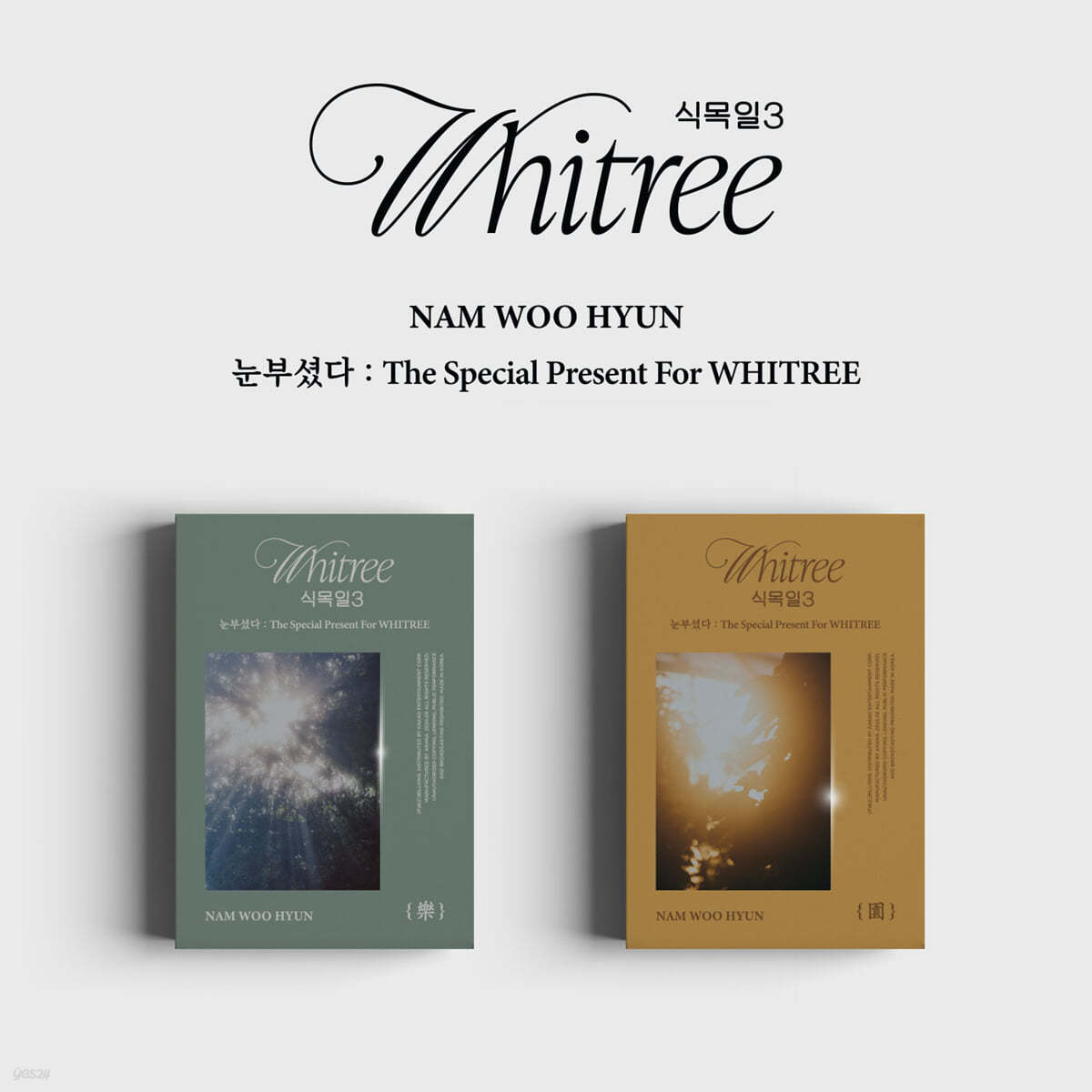 남우현 - 눈부셨다 : The Special Present For WHITREE (식목일 3 Live Ver.) [2종 SET]