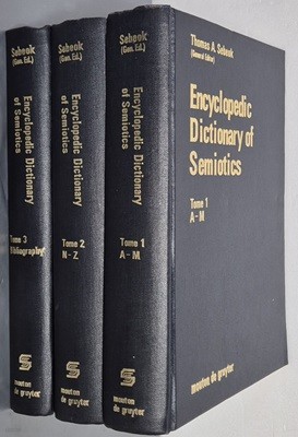 Encyclopedic Dictionary of Semiotics 1~3(전3권)