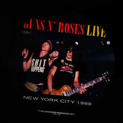Guns N` Roses — Live In New York City 1988 180g 앨범 커버