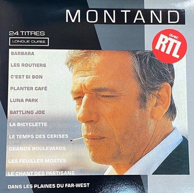 [LP] 이브 몽땅 - Yves Montand - Montand 2Lps [Sony-라이센스반]