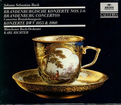 Bach: Brandenburg Concertos Concertos BWV 1055 & 1060 -  칼 리히터 (Karl Richter)(US발매)(2CD)