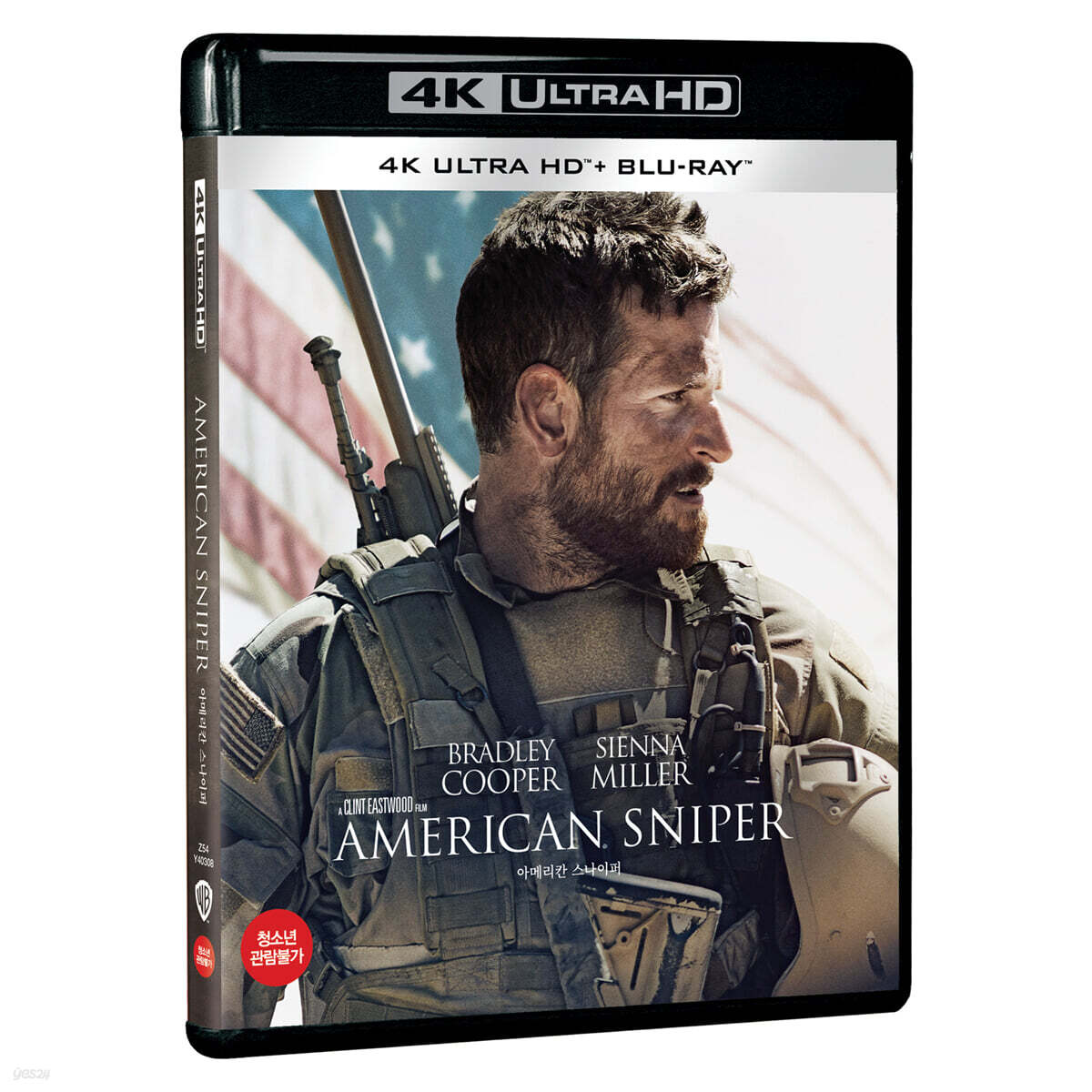 American Sniper (2015) 4K UHD Blu-ray 2-Disc Korea Import Region Free English Sub