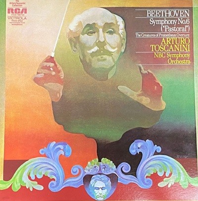 [LP] 토스카니니 - Toscanini - Beethoven Symphony No.6 Pastoral LP [서울-라이센스반]