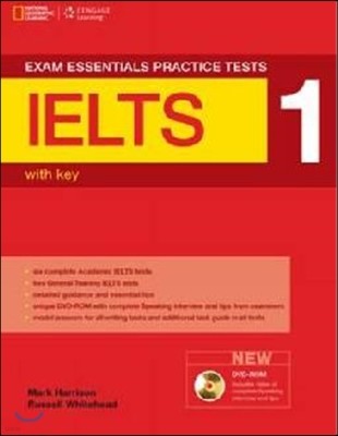 Exam Essentials Practice Tests: IELTS 1 with Key and Multi-ROM