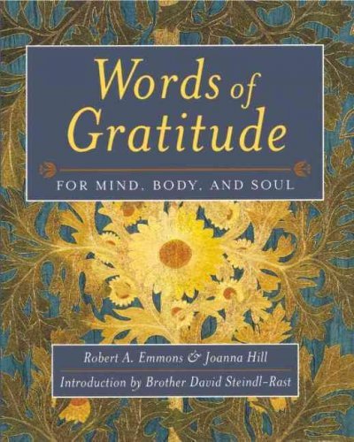 Words of Gratitude for Mind, Body, and Soul