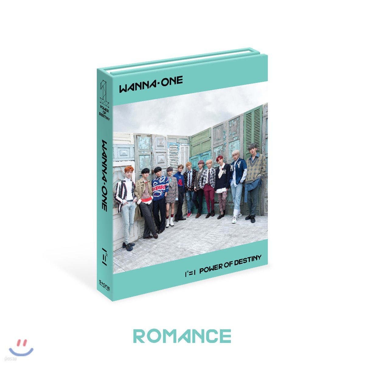 워너원(Wanna One) 1집 : 1&#185;&#185;=1 (POWER OF DESTINY)[Romance ver.]