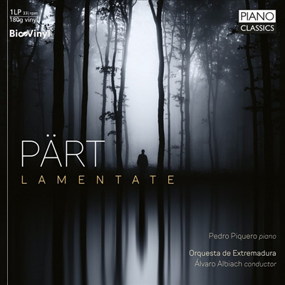 Pedro Piquero, — 아르보 패르트: 라멘타테 (Arvo Part: Lamentate) - Pedro Piquero, 앨범 커버