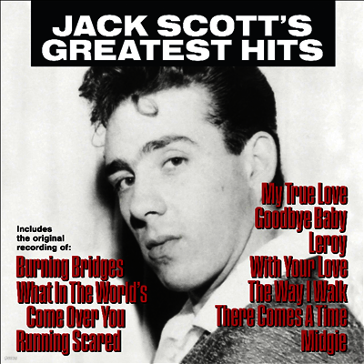 Jack Scott — Jack Scott's Greatest Hits 앨범 커버