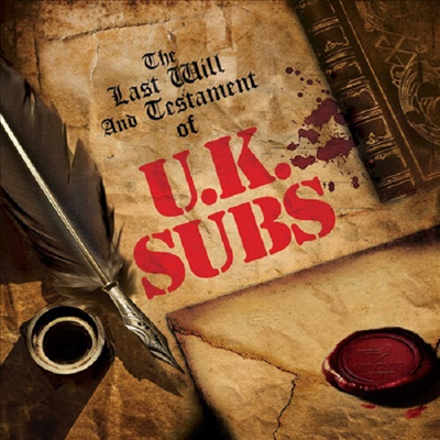 UK Subs - Last Will & Testament Of Uk Subs (Ltd)(Gold Colored 2LP)